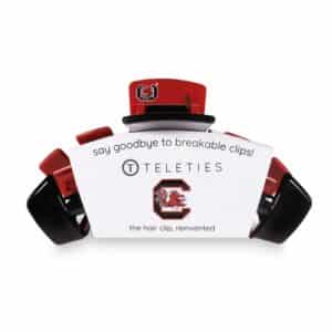 Teleties University of SC Hair Clip Large