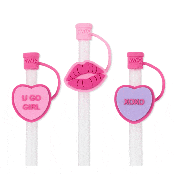 swig valentine's day straws