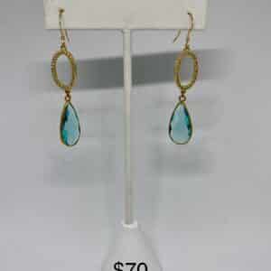 Seabrook Gold Gemstone Earrings