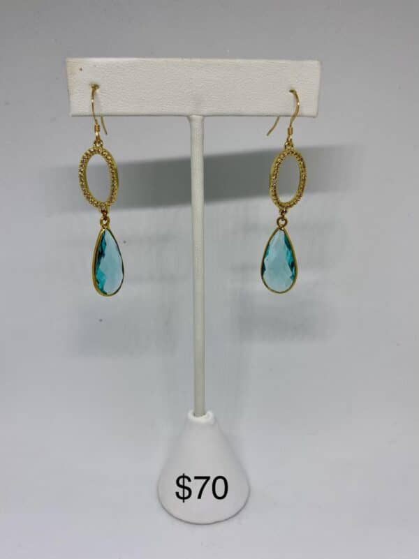 Seabrook Gold Gemstone Earrings