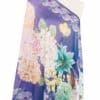 purple hydrangea wrap